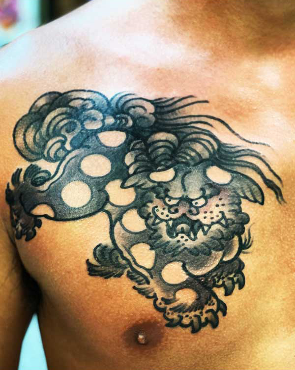 Dragon tattoo by Ryan Murphy